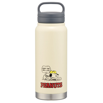 Skater Snoopy Screw Handle Mug Bottle 69490