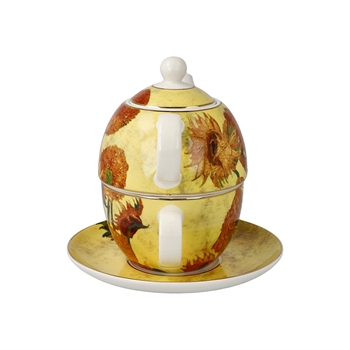 GOEBEL | Sunflowers - Tea For One Artis Orbis Vincent Van Gogh 67-062/63/1