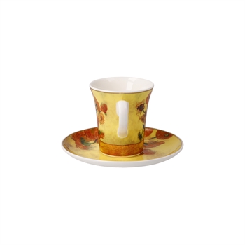 GOEBEL | Sunflowers - Demitasse with Saucer Artis Orbis Vincent Van Gogh 67-062/32/1
