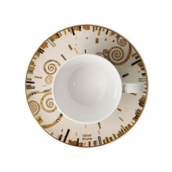 GOEBEL | The Kiss - Coffee Cup with Saucer Artis Orbis Gustav Klimt 67-014/01/1