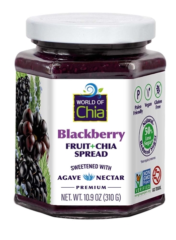 Premium Fruit Chia Spread 310g （More flavors）
