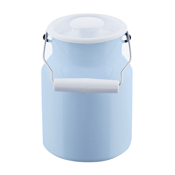 Riess Classic Bunt Milk Can w/Lid 1.5L Blue 0506-006
