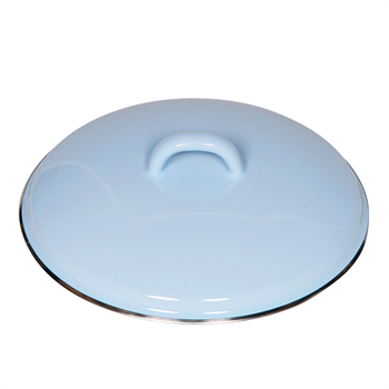 Riess Bunt Lid w/Chrome Rim 24cm Blue 0102-006