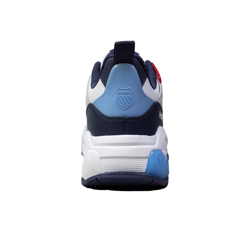 K-Swiss Men's Techna Trainer Sneakers 04077-936-M White/ Blue
