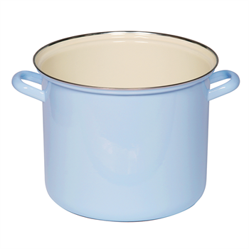 Riess Bunt Pot w/Chrome Rim 24cm Blue 0275-006