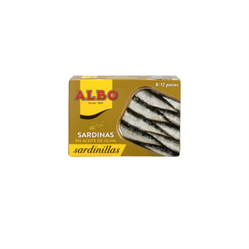 Albo Baby Sardines in Olive Oil 105g