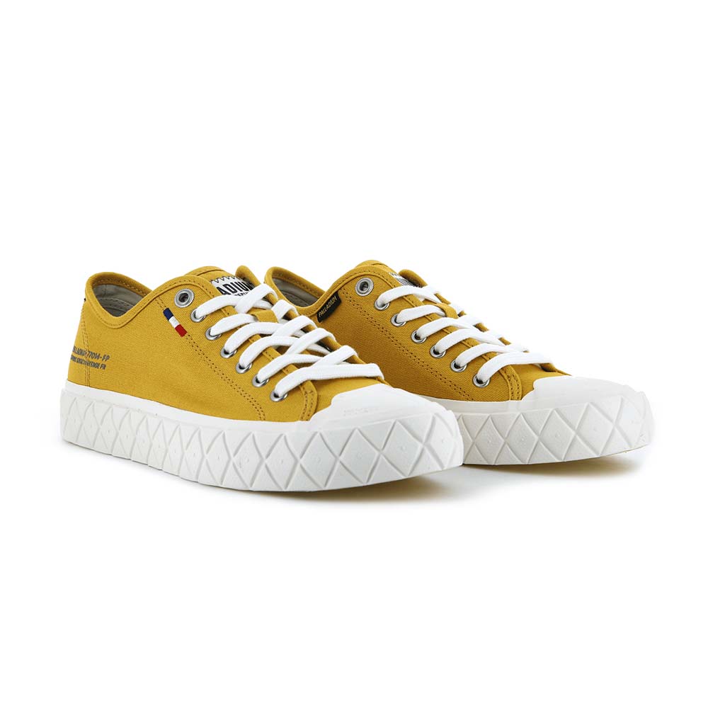 Palladium Unisex Palla Ace Canvas Sneakers 77014-730-M Yellow