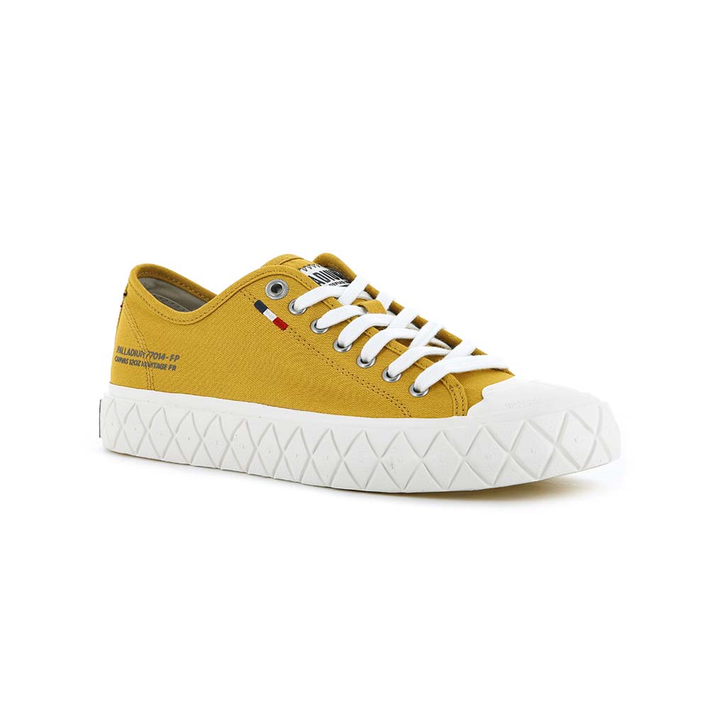 Palladium Unisex Palla Ace Canvas Sneakers 77014-730-M Yellow
