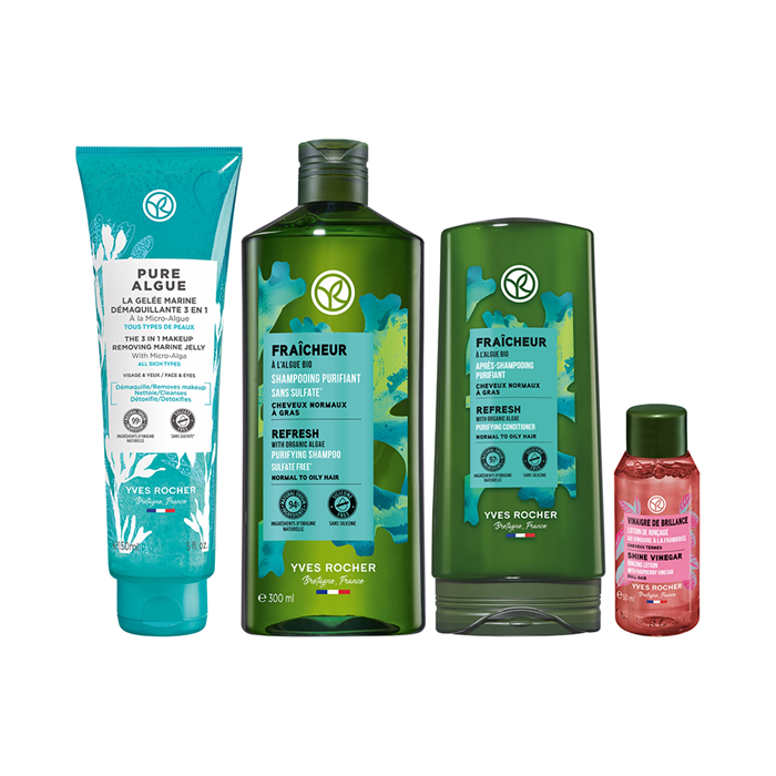 YVES ROCHER Pure Detox Purifying Haircare Set