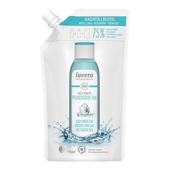 lavera Body Wash Basis Sensitiv Hair & Body Wash 2in1 Refill 4021457649761