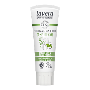 lavera Toothpaste Complete Care Mint with Fluoride 4021457652365