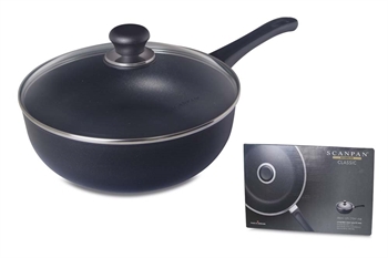 SCANPAN 26CM DEEP SAUTE PAN W.LID-CL HDS-26081200