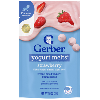 GERBER® Yogurt Melts - Strawberry 28g GB200172