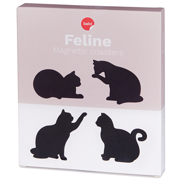Balvi Coasters Cat S/4 27316