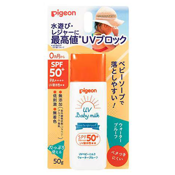 PIGEON UV Baby Milk Waterproof SPF50+ 50g 1031951