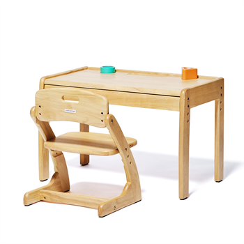 Yamatoya Buono 3 kids desk & chair - Natural