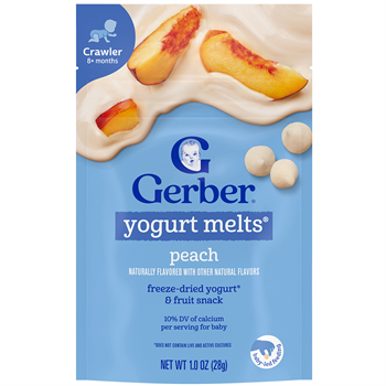 GERBER® Yogurt Melts - Peach 28g GB200171