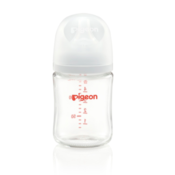 PIGEON Pigeon - Glass Nursing Bottle w/ P. PLUS Nipple, 160ml A293