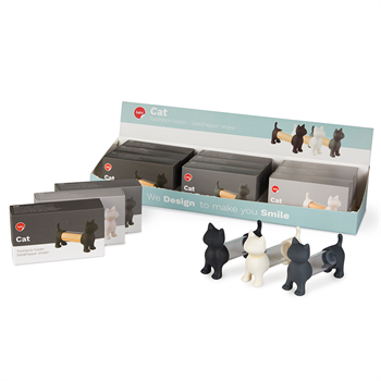 Balvi Toothpick Holder / Salt & Pepper Shaker Cat 27151