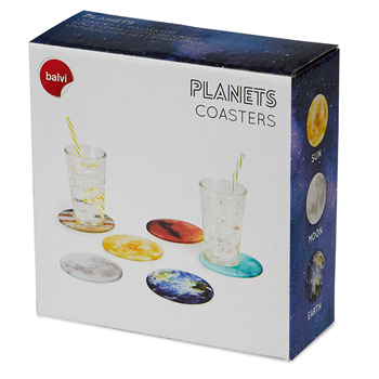 Balvi Coasters Planets S/6 27441
