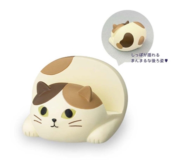 Decole PhoneStand Cat glowing eyes,Milk SN-47221