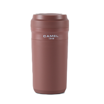 Camel Glass Vacuum Mug 280mL Cappuccino CUPPA28 CP