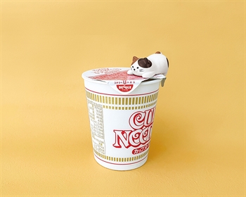 Decole NoodleStopper/ChopsticksStand-Cat MG-86971