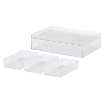 Like-it Storage Box 5'p Set TDS-01 Clear