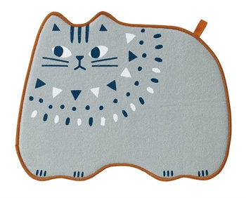 Decole Drying Mat Cat, Grey AH-47591