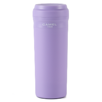 Camel Glass Vacuum Mug 350mL Lavender CUPPA35 LV