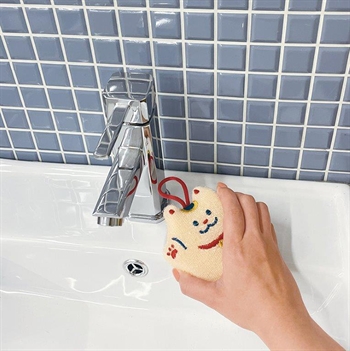 Decole Kitchen Sponge, Lucky Cat AH-47073