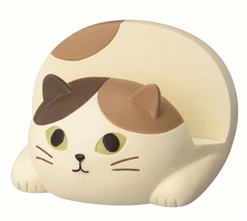 Decole PhoneStand Cat glowing eyes,Milk SN-47221