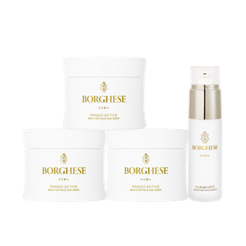 Borghese Deep Cleansing Mud Mask and Curaforte Moisture Intensifier Set (2025-12-WS).