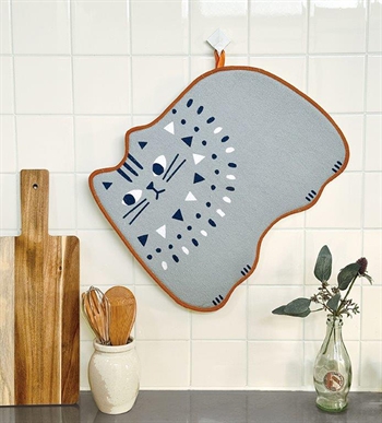 Decole Drying Mat Cat, Grey AH-47591