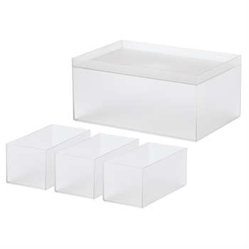 Like-it Storage Box 5'p Set TDS-02 Clear