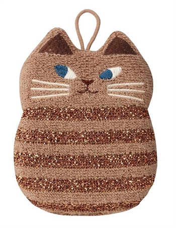 Decole Kitchen Sponge Cat, Brown AH-47741
