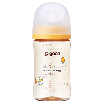 Pigeon - DECO printing PPSU Wide Neck Bottle Bird 240 ml 81111 Bird