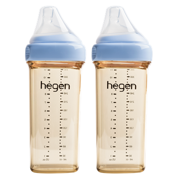 Hegen PCTO™ 330ml/11oz Feeding Bottle PPSU (2-pack) (Blue) HG09071